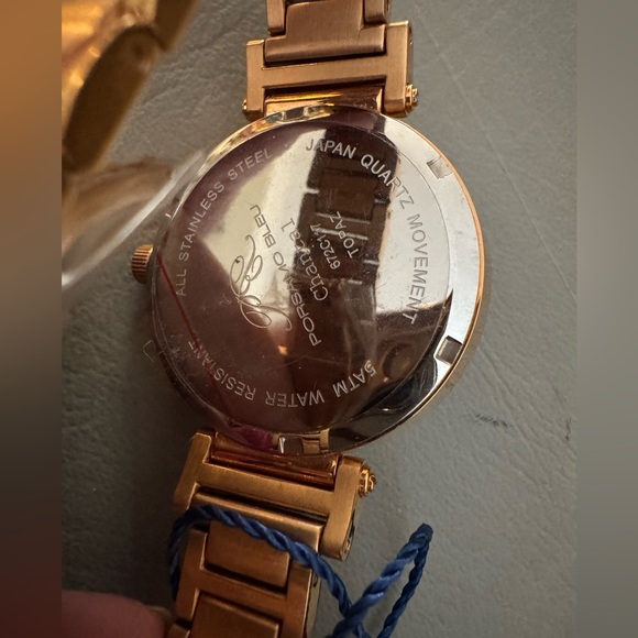 NIB Porsamo Bleu Chantal Topaz Watch - Picture 7 of 10